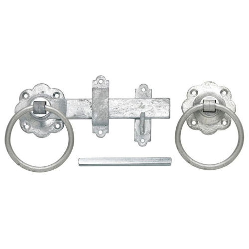 150mm 6" No.1136 Plain Ring Handled Gate Latches - PREPACKED