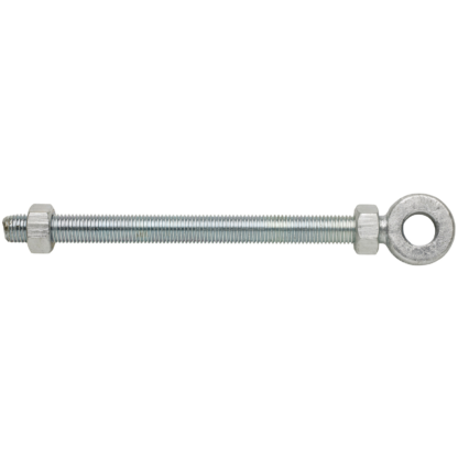 100mm 4" No. 165 Adjustable Gate Eyes - To suit 12mm Pin - PREPACKED Pack of 2 BZP - E/Galv