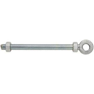 150mm 6" No. 165 Adjustable Gate Eyes - To suit 16mm Pin - PREPACKED Pack of 2BZP - E/Galv