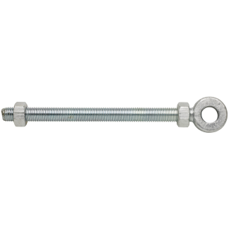 150mm 6" No. 165 Adjustable Gate Eyes - To suit 16mm Pin - PREPACKED Pack of 2BZP - E/Galv