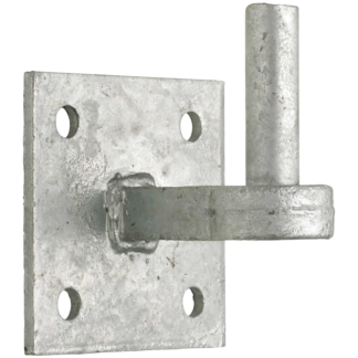19mm No.153EX Hook on 4" x 4" Plate with Extended Shoulder - PREPACKED