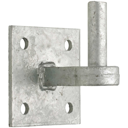 19mm No.153EX Hook on 4" x 4" Plate with Extended Shoulder - PREPACKED