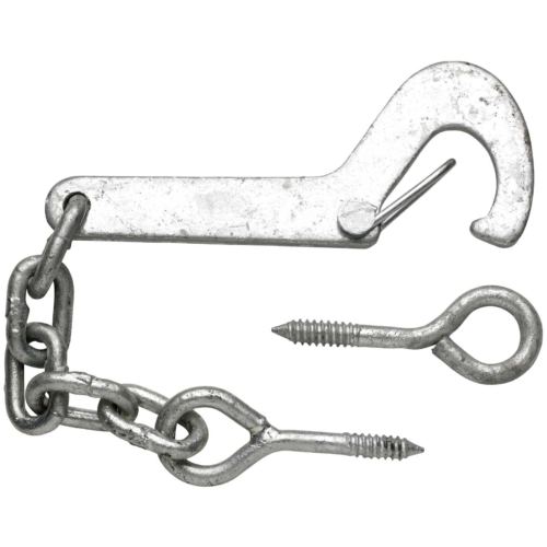 150mm 6" No.516 Safety Gate Hook & Eye - PREPACKED