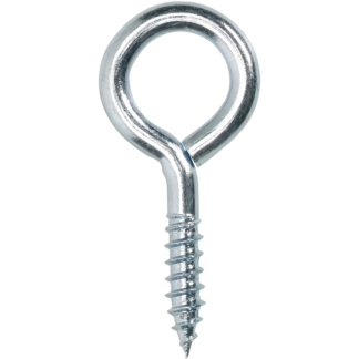 Pack of 5 x 65mm x 14mm No.415 Screw Eyes - PREPACKED