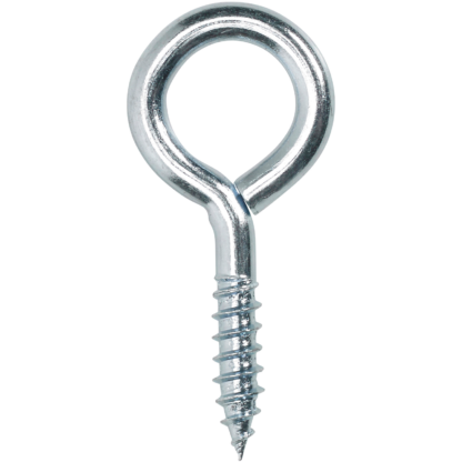 Pack of 5 x 65mm x 14mm No.415 Screw Eyes - PREPACKED