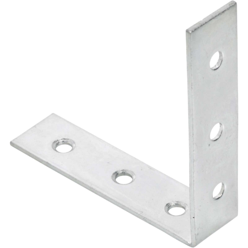 25mm No.320/PP Pack of 10 Corner Braces c/w Screws - PREPACKED