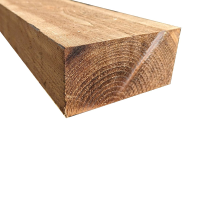 2.4m x 195 x 95mm New Softwood Sleeper Brown (50)