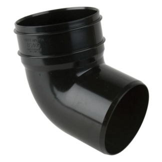 Soil 110Mm 112.5 Deg Top Offset Bend Black (BS409B) (10)