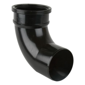 Soil 110Mm 92.5° D/P S/S Bend Black (BS420B) (10)