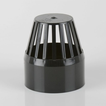 Soil 110Mm Vent Cowl Black (BS427B) (10)