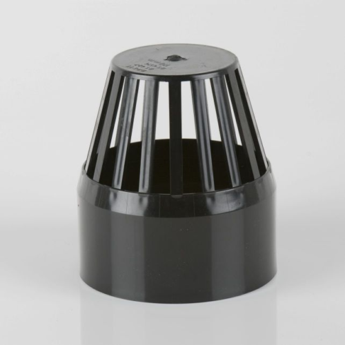 Soil 110Mm Vent Cowl Black (BS427B) (10)