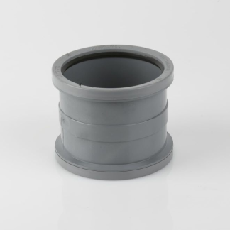 Soil 110mm Slip Coupler Black (BS478B) (20)