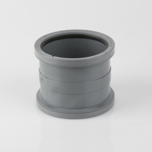 Soil 110mm Slip Coupler Black (BS478B) (20)