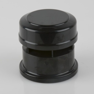 Soil 110Mm/82.4Mm Air Admitt. Valve Black (BS487B)