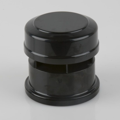 Soil 110Mm/82.4Mm Air Admitt. Valve Black (BS487B)