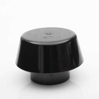 Soil 110Mm Extract Cowl Black (BS497B)