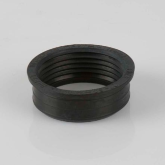 Soil 50Mm Adaptor Rubber Black (BW3)