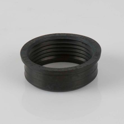 Soil 50Mm Adaptor Rubber Black (BW3)