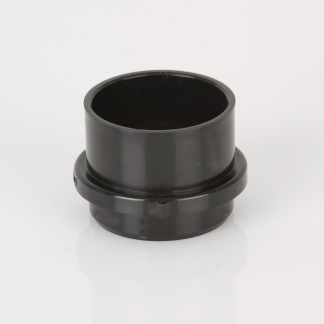 Soil 50Mm Angled Boss Adaptor Black (BW9B)