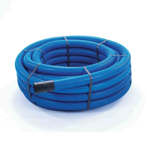 Land Drain Perf Coil (Blue) 80mm x 50M