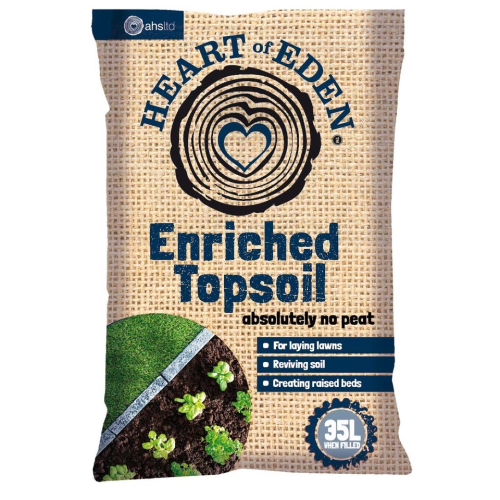 Enriched Topsoil (35 litre bag) Heart Of Eden (50)