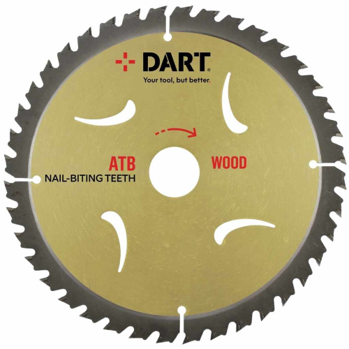 DART Gold ATB Wood Saw Blade 250Dmm x 30B x 40Z - SSK2503040