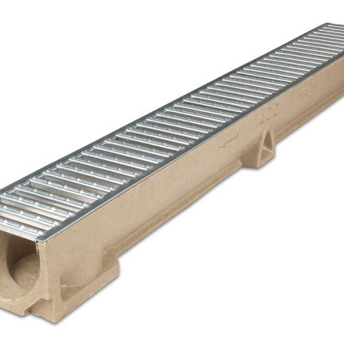 ACO RAINDRAIN A15 Drainage Channel with Galv Steel Grate 10 (81)