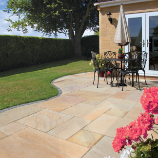 Golden Fossil Sandstone (22mm Calibrated) 900x600mm / PER SLAB (35/pk)