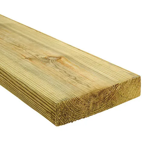 8x2 Treated Timber 4800mm (200x47mm C24 Green) (60)