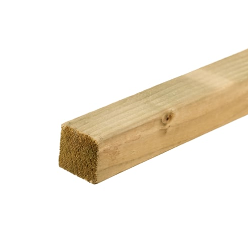 2x2 Treated Timber 3000mm (50x47mm C24 Green) (264)