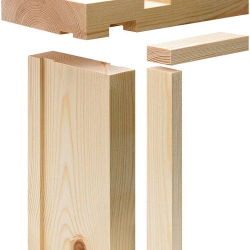 Door Lining Set 38x150mm FIRE RATED (Redwood) (finished 32x144mm) 829/929mm Inc stops (48)