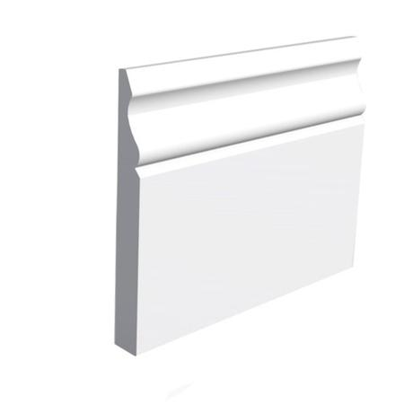 Ogee Skirting 18x150mm 4.4M (Primed MDF Mouldings) (finished 18x144mm) (21)