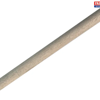 FAITHFULL WOODEN BROOM HANDLE (48IN X 1.1/8IN)