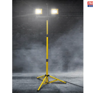LED Twin Tripod Site Light 70W 240V