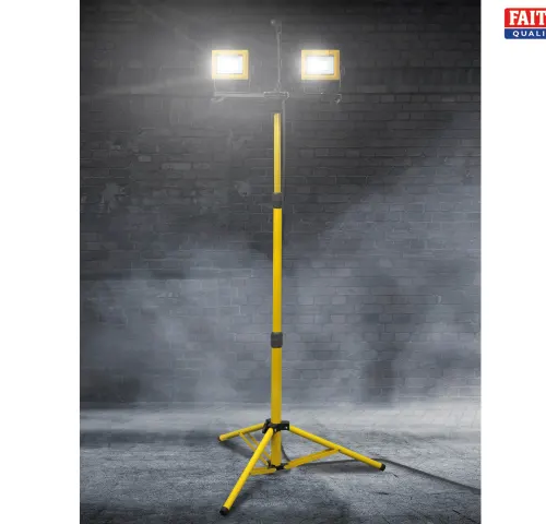 LED Twin Tripod Site Light 70W 240V