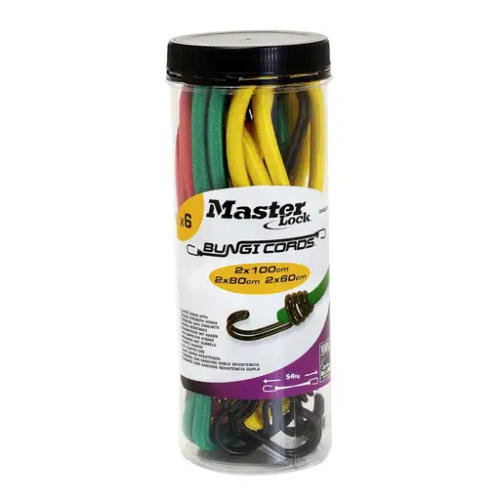M/LOCK BUNGEE JAR 6PC