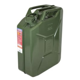 FAI/FULL GREEN JERRY CAN - METAL 20L
