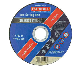 Inox Cutting Disc 115 x 1.2 x 22.23mm