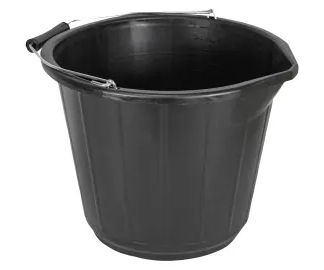 General-Purpose Bucket 14 litre (3 gallon) - Black