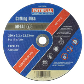 FAI/FULL CUT OFF WHEEL 230MM X 3.2 X 22 METAL (FAI2303M)