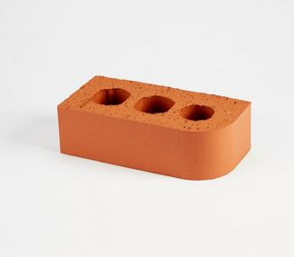 BN1.2 Single Bullnose RED PERFORATED Special (Staff Smooth)
