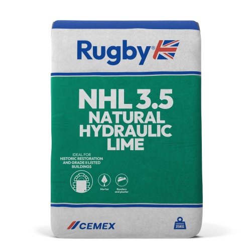 Cemex Natural Hydraulic Lime 3.5 White 25kg (40)
