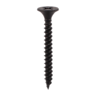 3.5 x 45 Drywall Screw PH2 Fine Black (200 PCS)
