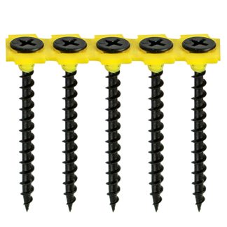 Collated C/Drywall Screw - BLK 3.5 x 38 (1000 PCS/Box)