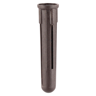 36mm Brown Plastic Plug (20 PCS)