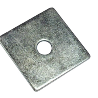 M12 BZP Square Plate Washers (10)