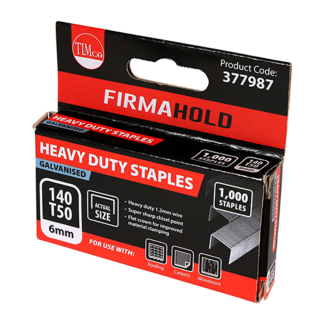 377987 - Staples HD Chisel GALV 6mm (1000)