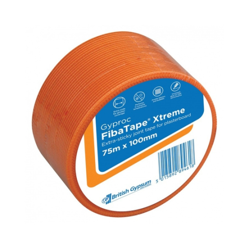 Gyproc Fibatape EXTRA WIDE 100mmx75m Orange (6)