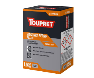 Toupret Exterior Masonry Repair Filler 1.5kg (Toolbank)