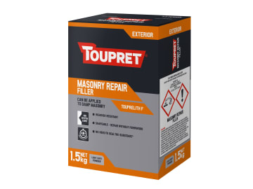 Toupret Exterior Masonry Repair Filler 1.5kg (Toolbank)
